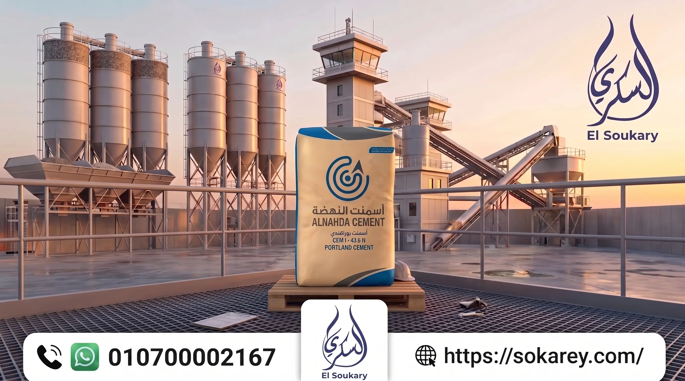 🏗️ أسمنت النهضة | خيار مناسب لاحتياجات التشييد والبناء